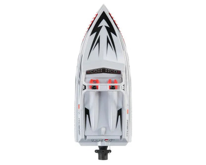 Pro Boat Sprintjet Jet Boat, RTR, Silver, PRB08045T1