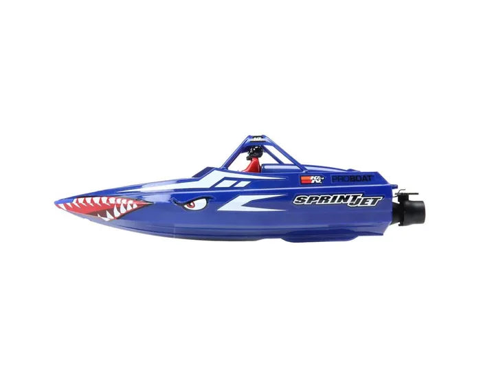 Pro Boat Sprintjet Jet Boat, RTR, Blue, PRB08045T2