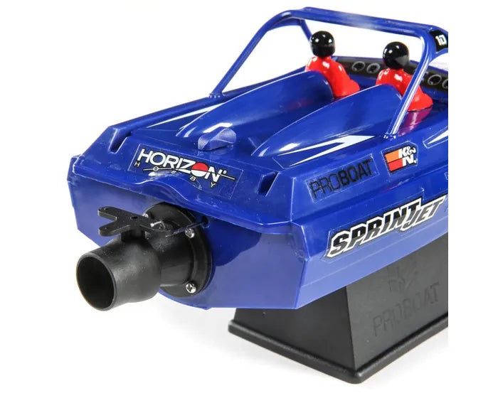 Pro Boat Sprintjet Jet Boat, RTR, Blue, PRB08045T2