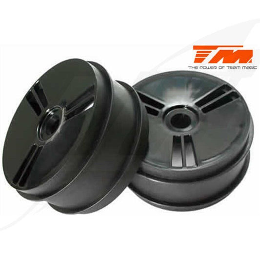 Team Magic Circles - 1/8 Buggy - 17mm Hex - Black (2pcs) - TM560220