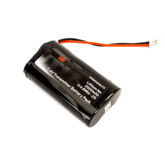 Spektrum 2000mah 2S 7.4v LiIon Transmitter Battery suit DX9