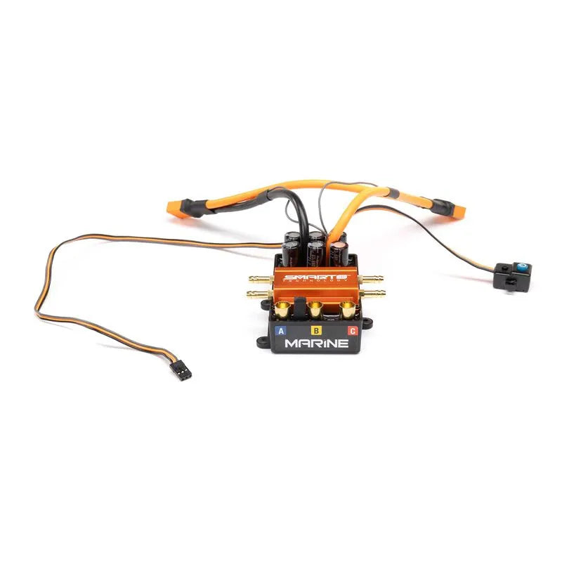 Spektrum 200A Brushless Marine Smart ESC, 12S, Super Sonicwake